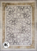 فرش 1200 شانه مدیسا طلایی گل برجسته (2)