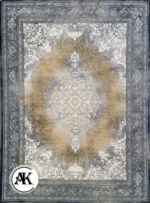 وینتیج کد 9030 متالیک گل برجسته (3)