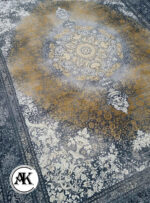 وینتیج کد 9030 متالیک گل برجسته (5)