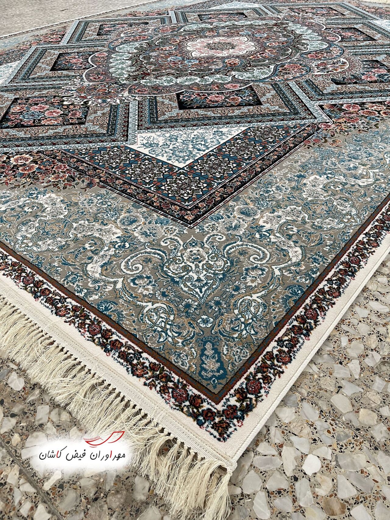فرش 700 شانه آرزو کرم ورژن (3)