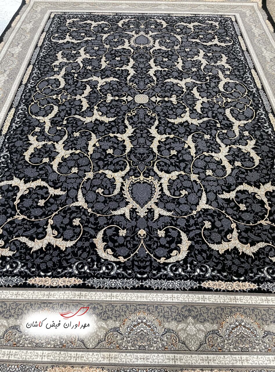 فرش 700 شانه لوتوس سرمه‌ای ورژن (3)