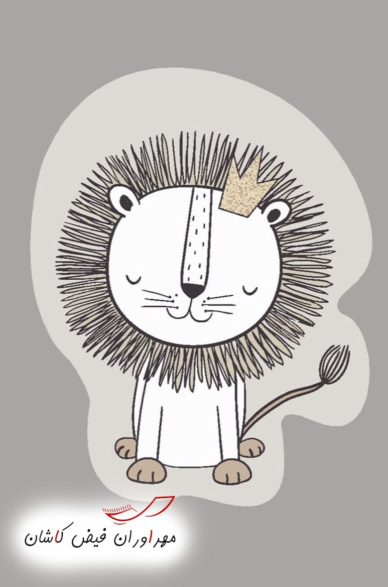 فرش فانتزی عروسکی کد 6039