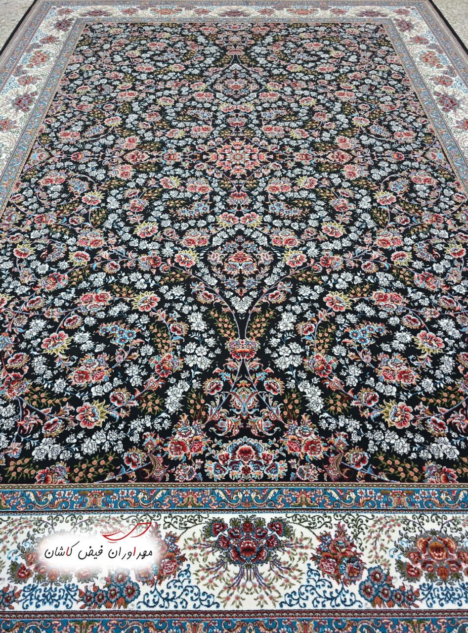 فرش 700 شانه رز سرمه ای ورژن (3)