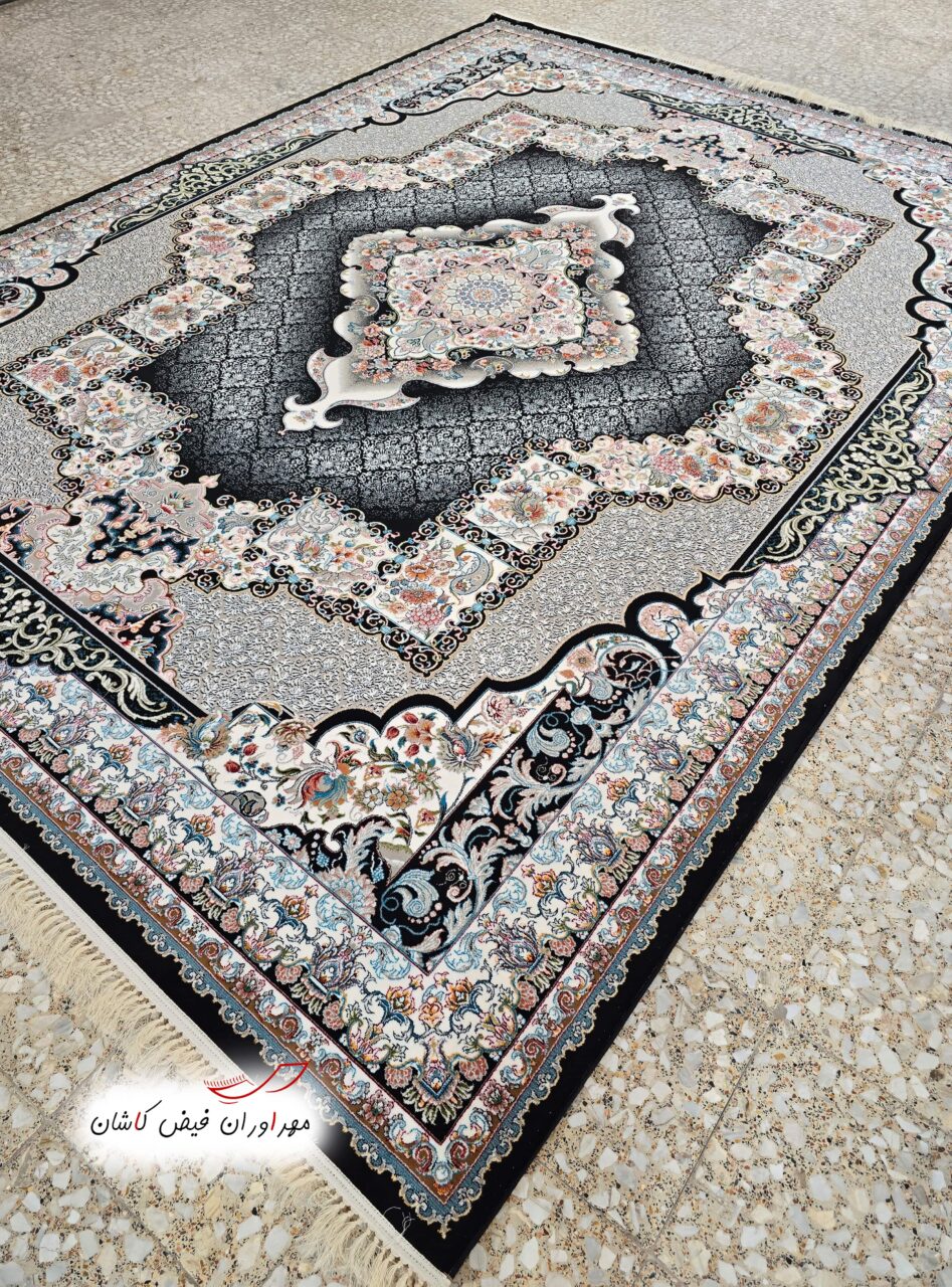 فرش 700 شانه چشمه سرمه‌ای ورژن (1)