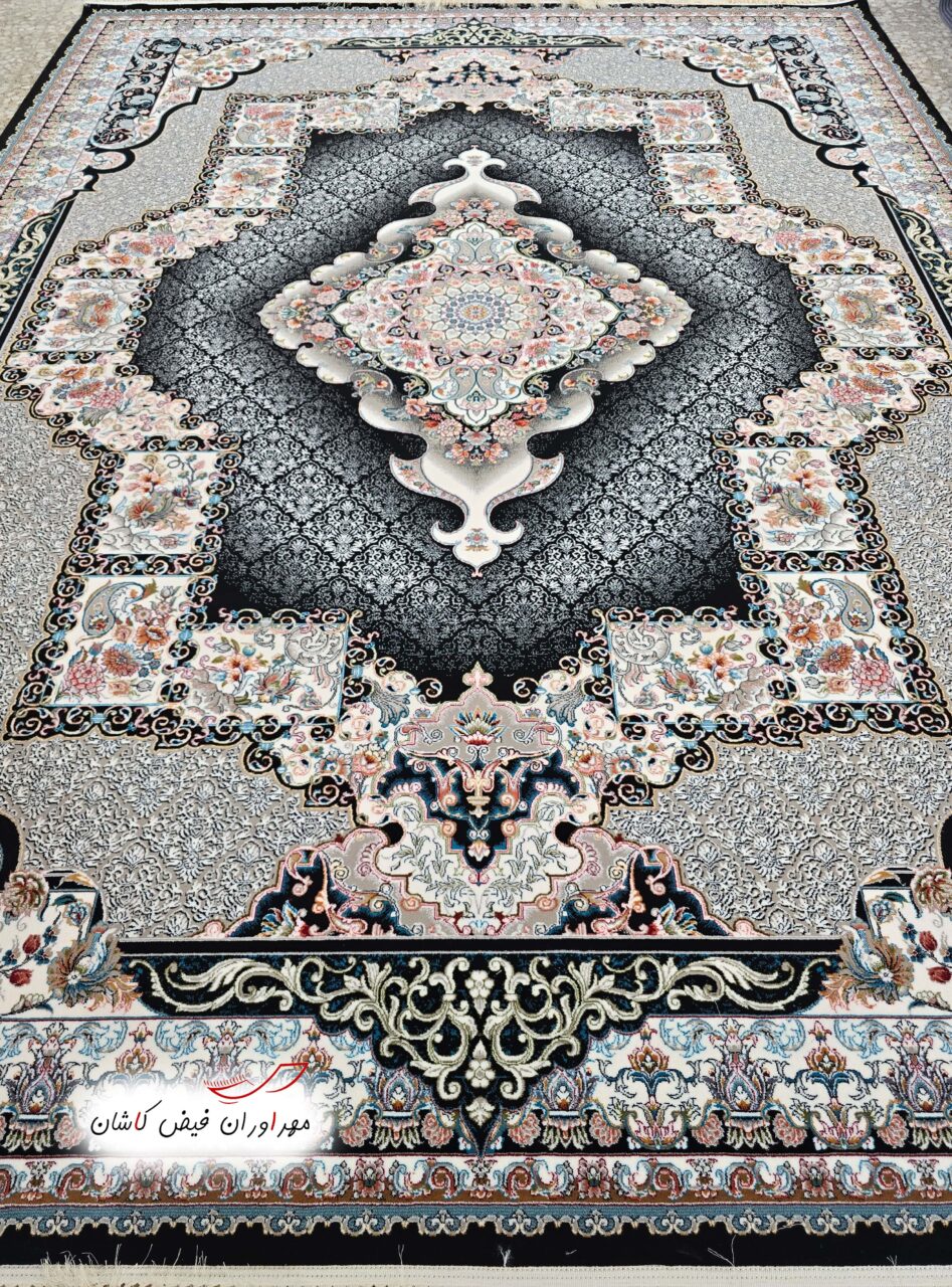 فرش 700 شانه چشمه سرمه‌ای ورژن (3)