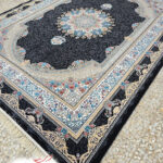 فرش 700 شانه طاق بستان سرمه‌ای پالت فیلی دلفینی ورژن (1)