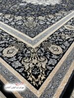 فرش 700 شانه نائین سرمه‌ای پالت دلفینی ورژن (2)