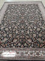 فرش 700 شانه گل مرغ سرمه‌ای ورژن (3)