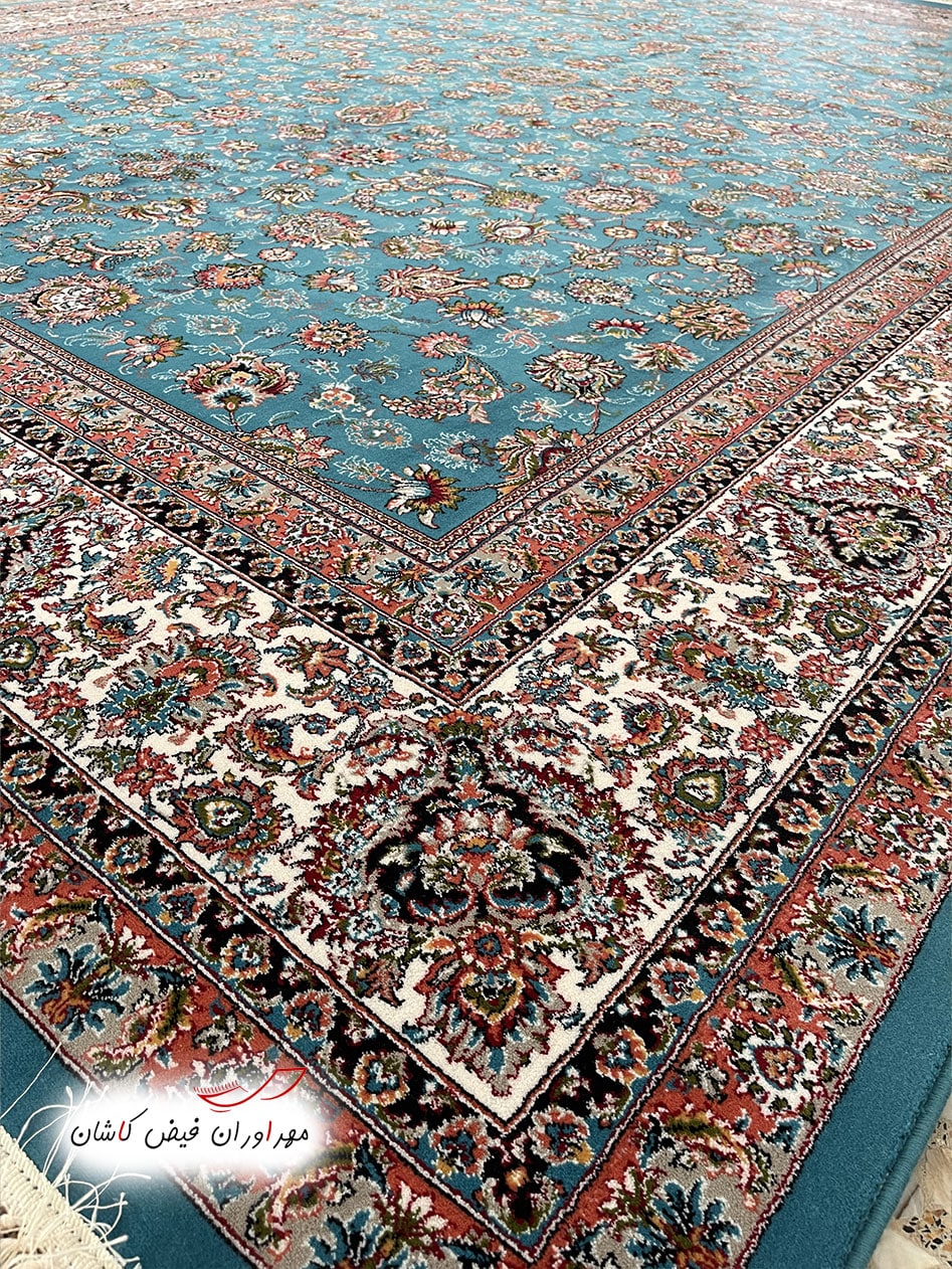 فرش 700 شانه گلریز آبی پالت فیلی ورژن (1)