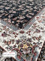 فرش 700 شانه آرمیتا سرمه‌ای با نخ اکریلیک (2)