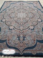 فرش 700 شانه سیاوش سرمه‌ای با نخ اکریلیک (3)