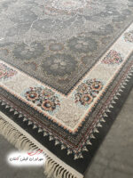 فرش 700 شانه چکاوک دودی با نخ اکریلیک (2)