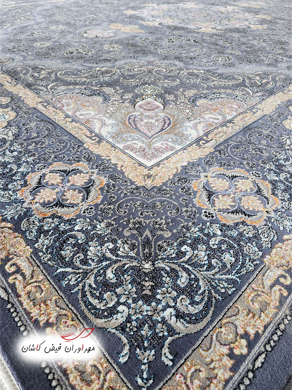 فرش 700 شانه رکسانا دلفینی با نخ اکریلیک (2)