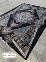 فرش 700 شانه هلن سرمه‌ای با نخ اکریلیک (1)