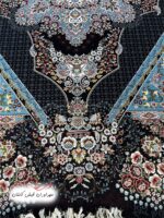 فرش 700 شانه هلن سرمه‌ای با نخ اکریلیک (3)